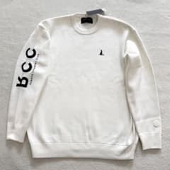 FR2 GOLF スウェットニット 刺繍 タグ付き 白 大きいサイズ 3Lサイズ