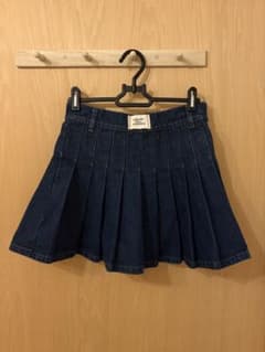 commongullproducts 街のデニムプリーツスカートのサムネイル