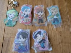 BTS TinyTAN Dynamite 아크릴 열쇠 고리 이치 반 쿠지 6 종류