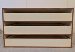 LAUAN SHELVES 3段 引き出し - メルカリ