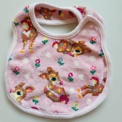 FEILER フェイラー スタイ よだれかけ ピンク 小鹿柄 - メルカリ