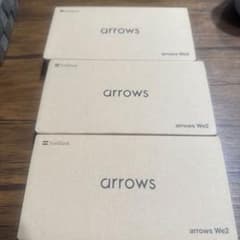 SoftBank arrows We2 スマートフォン 本体　三台のサムネイル