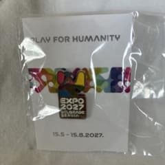 非売品】 セルビア ベオグラード万博 2027 ピンバッジ スタッフピンズ