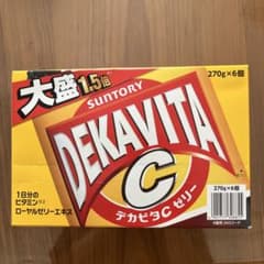 SUNTORY DEKAVITA C ゼリー 270g×6個 - メルカリ