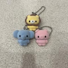 フロッキー キーホルダー 3個セット ガチャガチャ - メルカリ