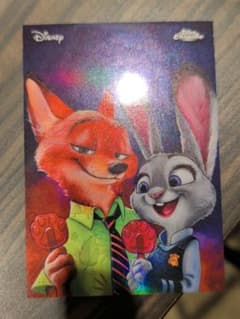 Disney topps chrome Zootopia SSP - メルカリ