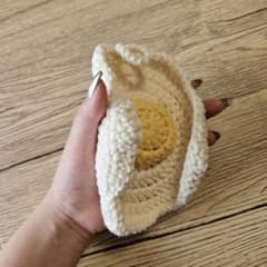 ハンドメイド目玉焼き風ナベつかみのサムネイル