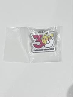 ポケモン 30周年 めじるしアクセサリー メタルチャーム ピカチュウのサムネイル