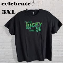 US 헌옷 ME LUCKY SHIRT 3XL T셔츠 블랙 클로버