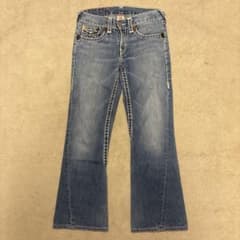TRUE RELIGION JOEY SUPER T フレア デニム アメリカ製 TRUE RELIGION JOEY SUPER T FLARE DENIM - メルカリ