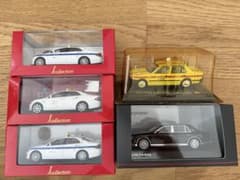 京商 J-Collection トヨタ タクシー等ミニカー 5台セットのサムネイル