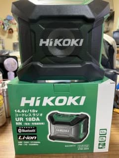 HiKOKI UR 18DA コードレスラジオ - メルカリ