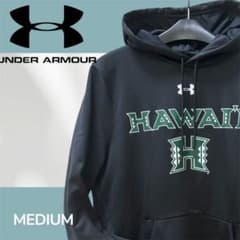 Under Armour ハワイ大学 公式ライセンス パーカー 黒 Mのサムネイル