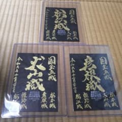 貴重！お城EXPO2024限定 御城印 国宝五城 松江城、犬山城、彦根城