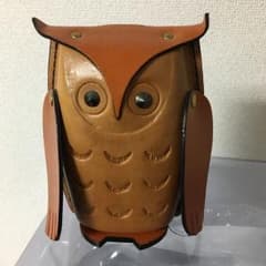 フクロウの貯金箱のサムネイル