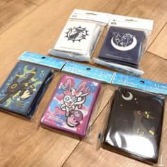 ポケモンカード デッキシールド 5点セット ブイズエーフィブラッキー