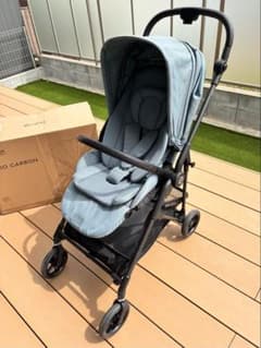 【純正箱付】cybex メリオカーボン 2024 ストーミーブルーのサムネイル