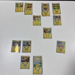 バラ可　ポケモンカード ピカチュウ まとめ1245810141617202728のサムネイル