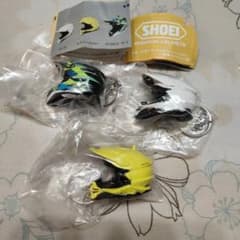SHOEI SPARKLE TC-3 ミニチュアヘルメットセットのサムネイル