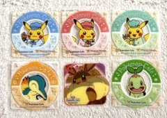 ポケモン　ポケモンカフェ　コースター　6点まとめセットのサムネイル