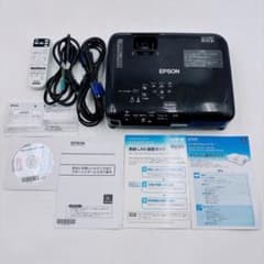 EPSON プロジェクター EB-W420 ランプ点灯時間 計440H リモコン - メルカリ