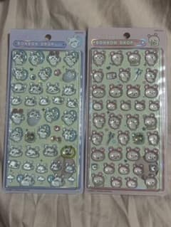 正規品　ちいかわ ボンボンドロップシール 第二弾　モモンガ　古本屋　セットのサムネイル