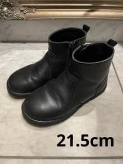 本革　キッズ　ブーツ　21.5cmのサムネイル