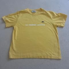 LA CHEMISE LACOSTE Tシャツ イエロー 半袖 チビT ラコステのサムネイル