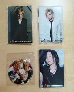 Acid Black Cherry タワレコ特典 缶バッジ 4個セット＋おまけ Acid Black Cherry タワレコ特典 缶バッジ 4個セット＋おまけ - メルカリ