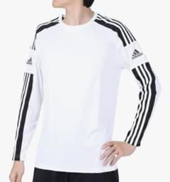 adidas　スクアドラ長袖　Tシャツ ホワイトのサムネイル