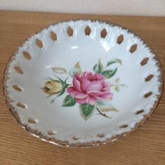 【新品】花柄の大皿のサムネイル