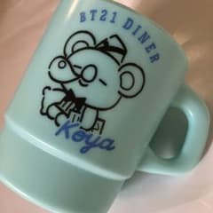 A 신품 미사용 BT21 BTS 코야 남 스태킹 머그컵 내열 100℃