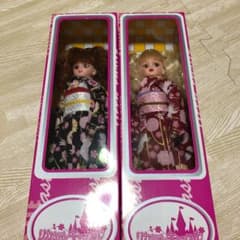 リカちゃんキャッスル人形2体セット着物付きのサムネイル