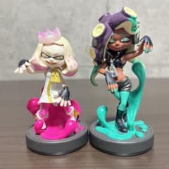 即使用可能 任天堂 スプラトゥーン イイダとヒメamiiboのサムネイル