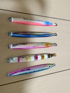 owner 擊投ジグ65g ピンクグロー等　　　✖️５本セットのサムネイル