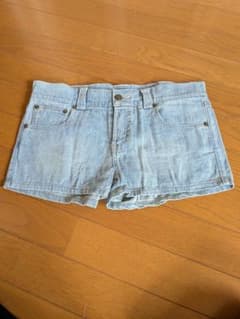 デニムショートパンツ ライトブルーのサムネイル