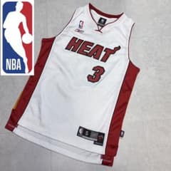 NBA ユニフォーム　ドウェイン・ウェイド Reebok NBA Heat ドウェインウェイド ユニフォーム 3 WADE - メルカリ