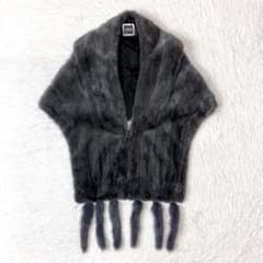 Uchino_2様リクエスト サガミンク 大判ショール リアルファー 毛皮 Uchino_2様リクエスト サガミンク 大判ショール リアルファー 毛皮