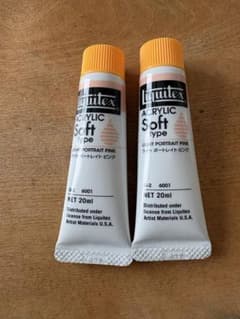 Liquitex アクリル絵の具 ライトポートレイトピンク 2本セット