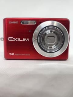 CASIO EXILIM EX-Z77レッド ジャンク バッテリー SDカード付 - メルカリ