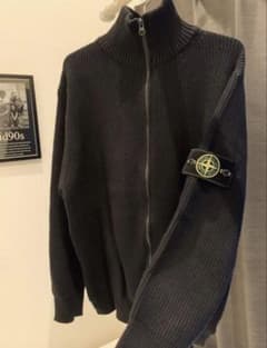 stone  ドライバーズニット　KEIJU着用 stone island ドライバーズニット KEIJU着用 - メルカリ