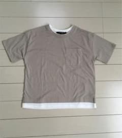 新品タグ付き　バックプリントTシャツのサムネイル