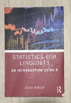 Statistics for Linguists Bodo Winter英語のサムネイル