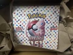 ポケモンカードゲーム 強化拡張パック ポケモンカード151 BOX シュリンク付のサムネイル