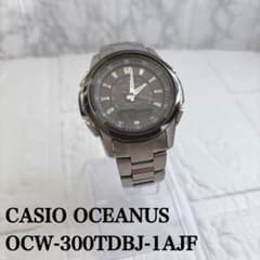 美品 CASIO OCEANUS OCW-300TDBJ-1AJF ソーラー - メルカリ