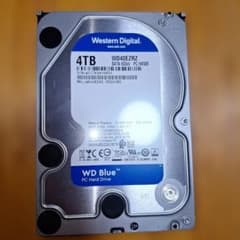 WD Blue 4TB WD40EZRZ 5400 RPM - メルカリ
