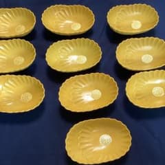 海苔巻様専用 京焼黄交チ重ね菊向付10客 禎山窯 - メルカリ