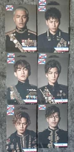 三代目Jsoulbrothers ローソンくじ フォトカード セットのサムネイル
