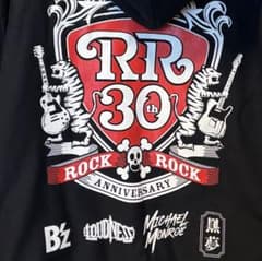 B'z パーカー◆ジップ フーディー L ◆ロックロック フェス B'z パーカー◇ジップ フーディー L ◇ロックロック フェス - メルカリ