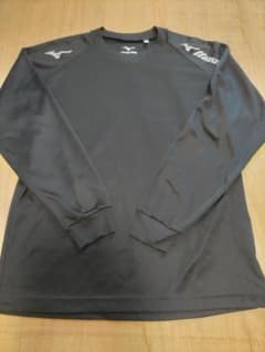 Mizuno Quick Dry Plus 長袖シャツ Sサイズ ブラックのサムネイル